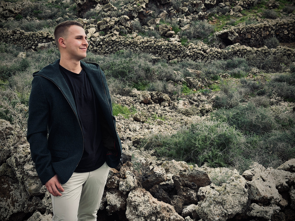 The LIMITED Merino Suiddy | BASALTO VERDE