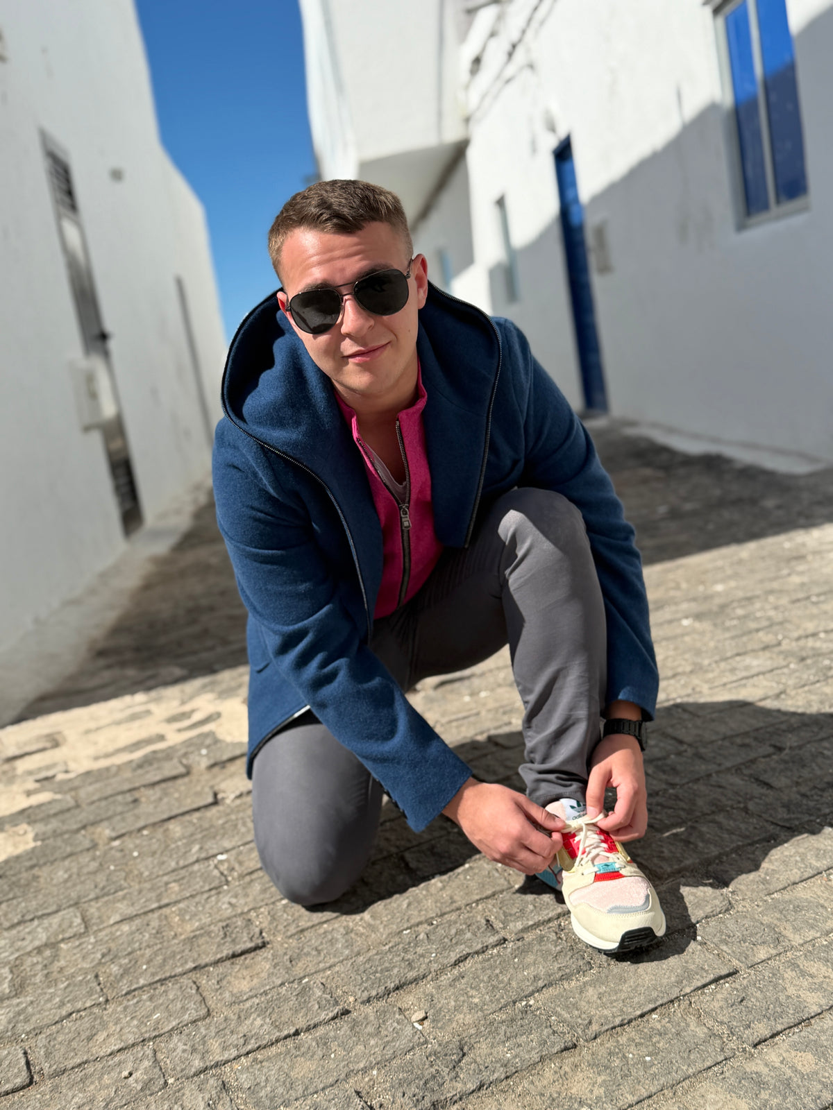 The LIMITED Cashmere Mongolmerino Suiddy | BLUE RIVIERA