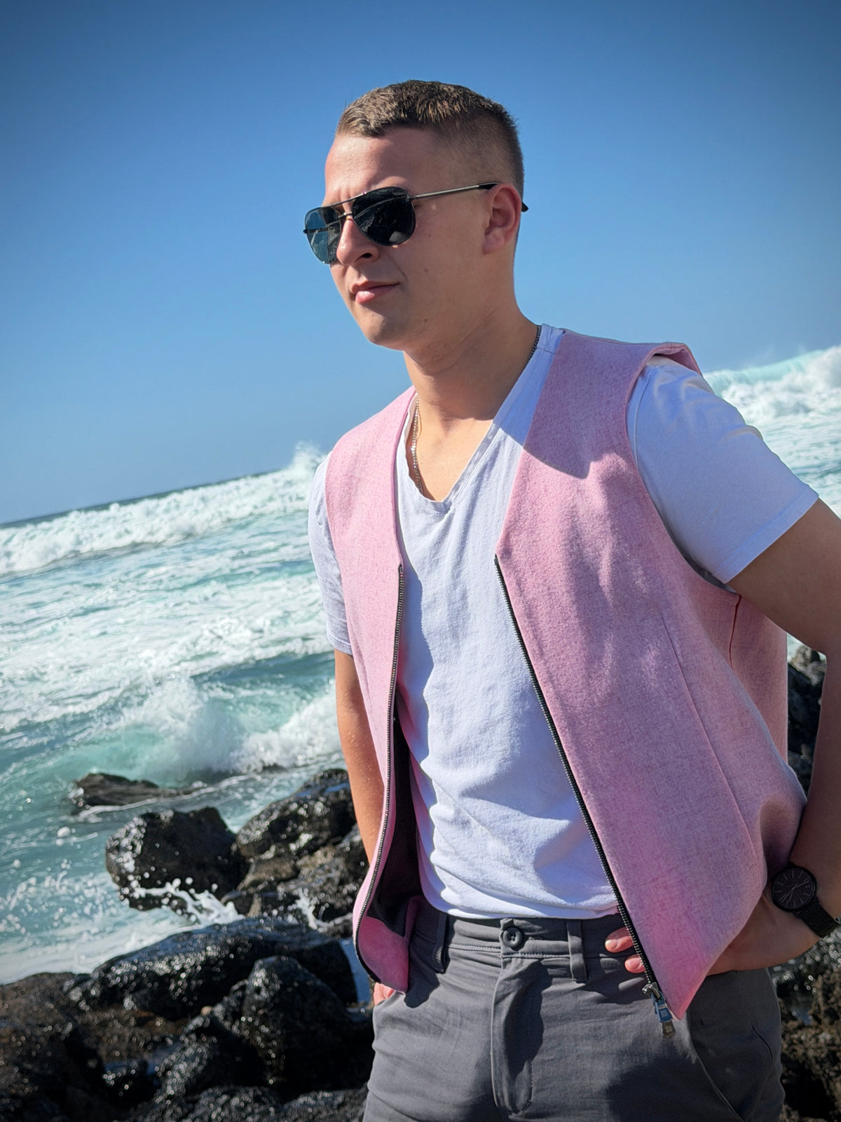 The Architect Vest | SALINAS ROSE