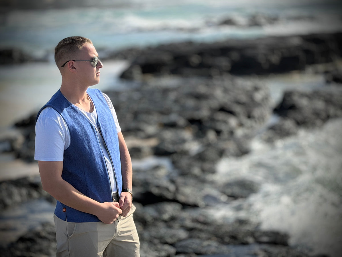 The Architect Vest | LAGOON AZUL