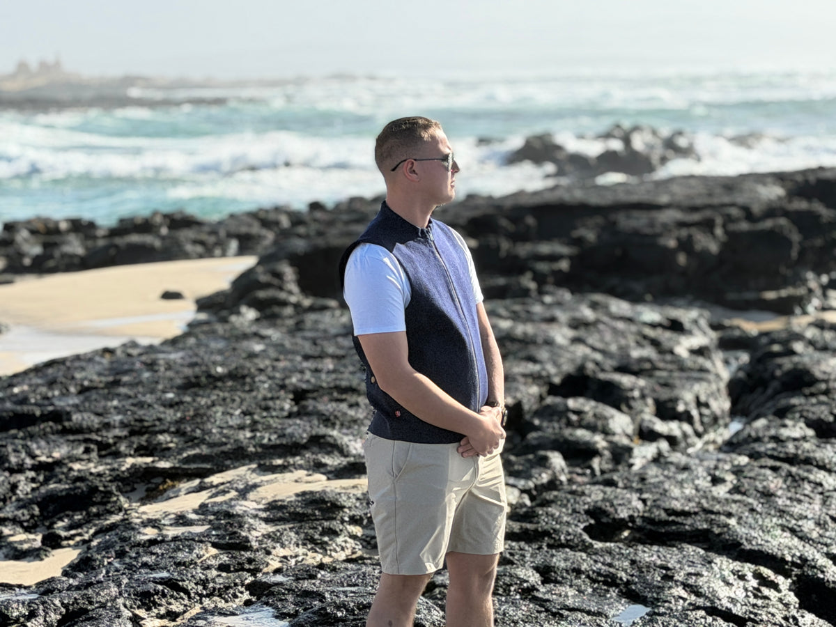 The Atelier Vest | OCEAN BLUE