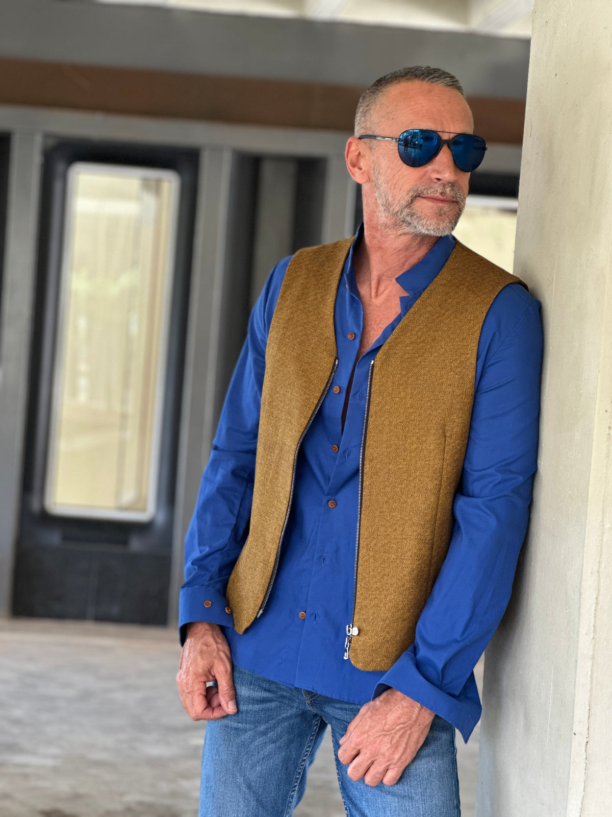The Architect Vest | GOLD